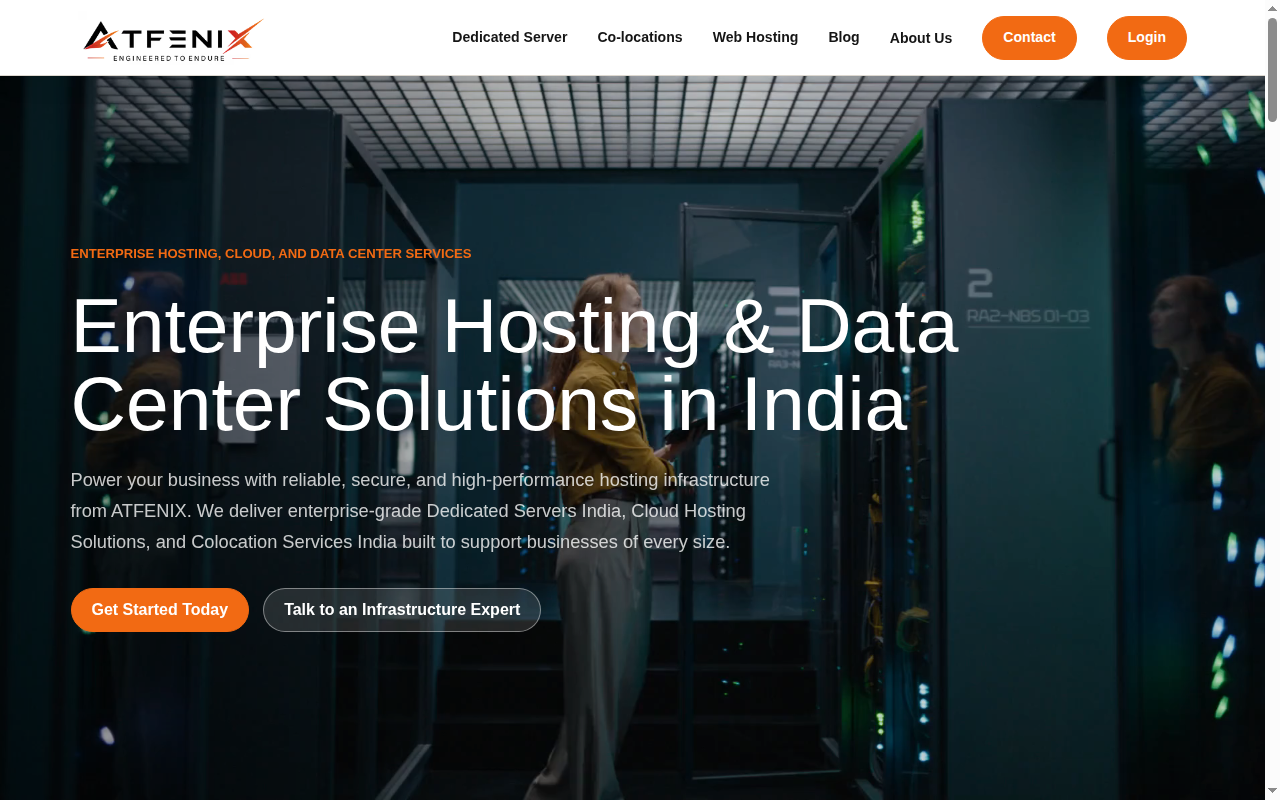 AtFenix - Cloud IaaS & VPS Hosting Platform